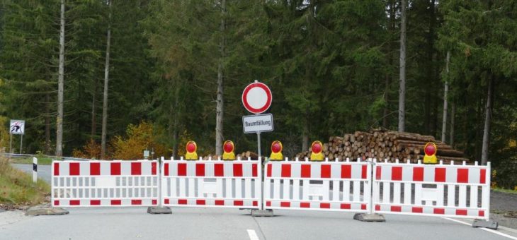 B 498 zwischen Osterode und Riefensbeek für drei Wochen voll gesperrt
