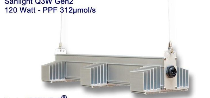Neu bei Asmetec – LED Pflanzenleuchten von Sanlight