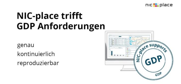 NIC-place stellt GDP konformen Transportprozess für Pharmageschäft sicher