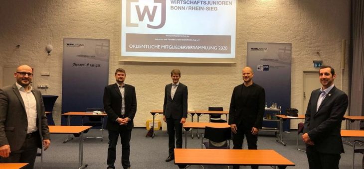 Wirtschaftsjunioren Bonn-Rhein-Sieg wählen neuen Vorstand