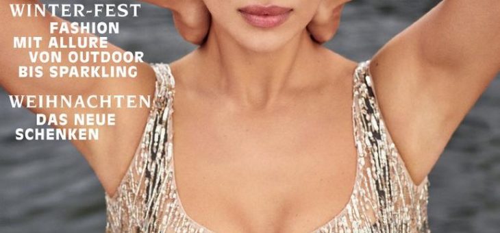‚Merry Magic‘: Irina Shayk auf dem Cover der VOGUE-Dezemberausgabe
