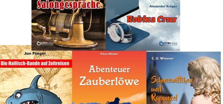 Klavier und Kirschtorte, jüldener Herbst im Friseursalon sowie Florian, Mareike und ihr Zauberlöwe