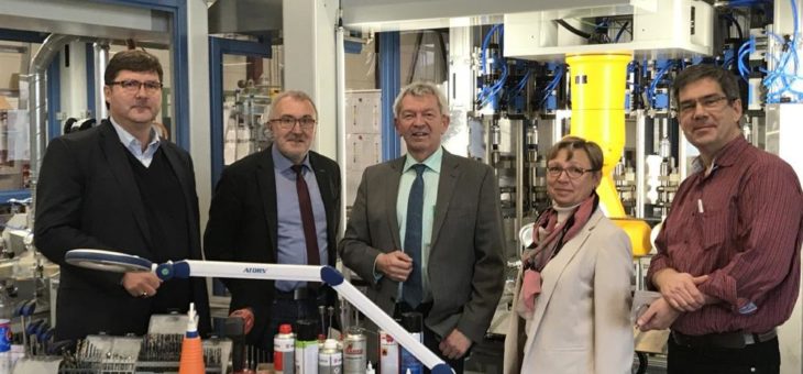Landrat Johann Kalb zu Besuch bei der INKA System GmbH