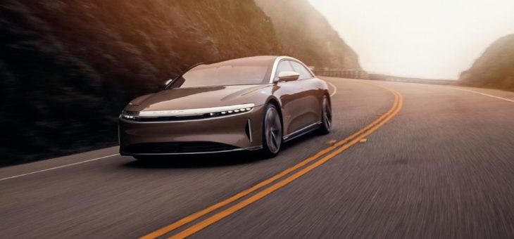 Newalu veredelt Aluminium für E-Limousine Lucid Air