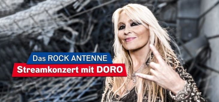 ROCK ANTENNE veranstaltet exklusives Streamkonzert mit Doro am 15. November