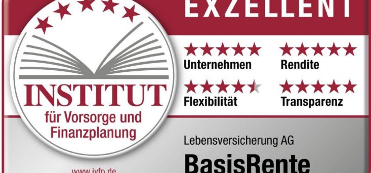 Kapital alleine ist kein Risikoschutz! – das Basisrenten-Rating des IVFP