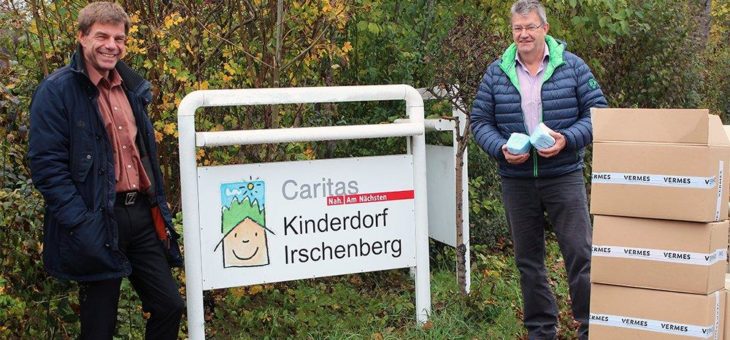 VERMES Microdispensing unterstützt das Caritas Kinderheim Irschenberg bei COVID-19-Schutzmaßnahmen