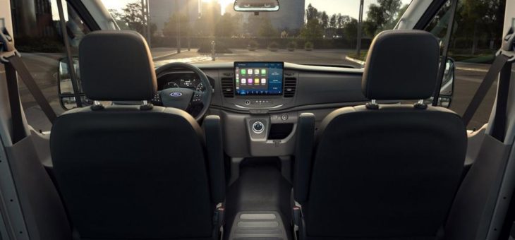 Vernetzte Flottenmanagement-Tools von Ford optimieren den Betrieb von voll-elektrischen Fahrzeugen