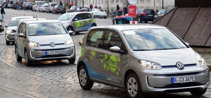 29 Elektroautos verstärken die swa Carsharing-Flotte
