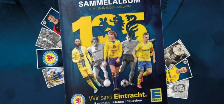 Eintracht Braunschweig mit eigenem Stickerstars-Album