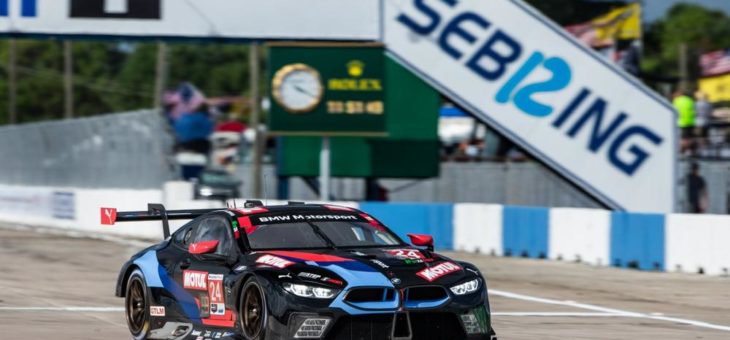 12 Stunden Sebring: Titel im Michelin Endurance Cup und zweiter Platz in den GTLM-Wertungen für das BMW Team RLL