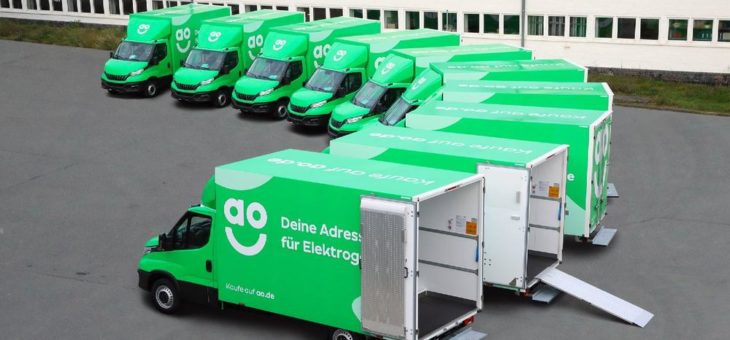 AO Deutschland Ltd. setzt auch für die nächste Fahrzeuggeneration auf den IVECO Daily mit SOMMER-Ultra-Leichtbaukoffer