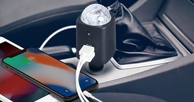 Technaxx Disco Mobile-Auto Charger TX-159: im Auto und für unterwegs