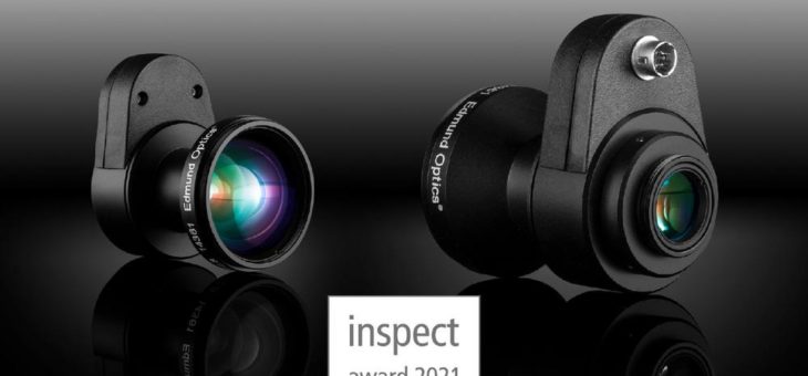 Edmund Optics® gewinnt zum fünften Mal in Folge den inspect Award – dritter Platz für neue LT-Serie