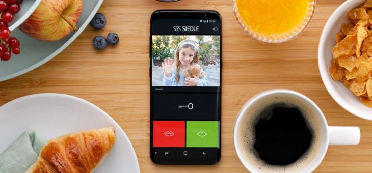 Türklingel auf dem Smartphone