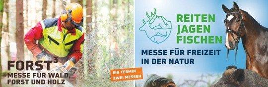 22. Reiten-Jagen-Fischen und 2. Forst³ finden vom 14. bis 16. Mai 2021 statt