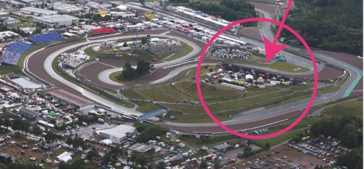 Auch 2018 gibt es wieder die Fantribüne am Sachsenring