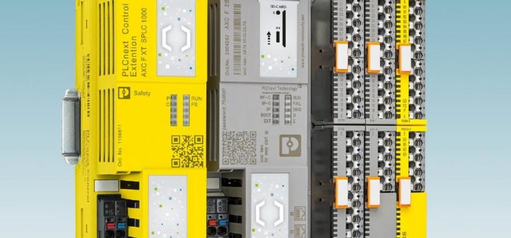 Linksanreihungssystem passt PLCnext Controls einfach an geänderte Anforderungen an