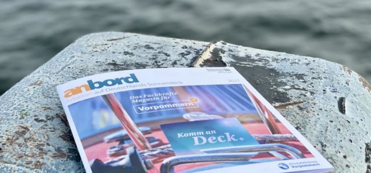 7. Auflage des Fachkräftemagazins „anbord“ präsentiert sich in neuer Haptik, höherer Auflage und mit mehr Partnern