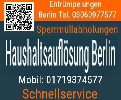 Wohnungsauflösung in Berlin und Haushaltsauflösung in Berlin!