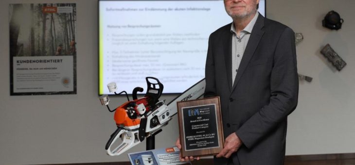 STIHL Technologie mit „Award of Excellence“ ausgezeichnet