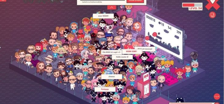 Echtes Messe Feeling mit mehr als 500.000 Besuchern auf der ersten Multiplayer Messe der Welt!