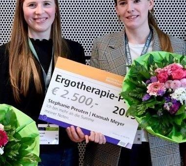 Preisverleihungen beim Ergotherapie-Kongress 2019 in Osnabrück