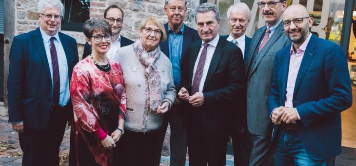 EU-Kommissar Günther H. Oettinger übernimmt Schirmherrschaft  der Stiftung Hänsel+Gretel
