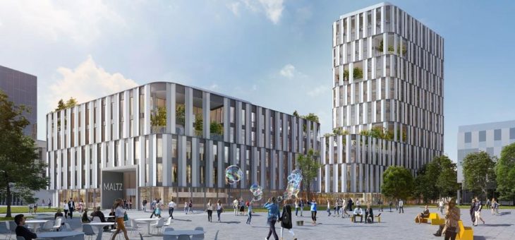 Expertengremium lobt Architektur der neuen Landmark-Immobilie Optineo im Werksviertel