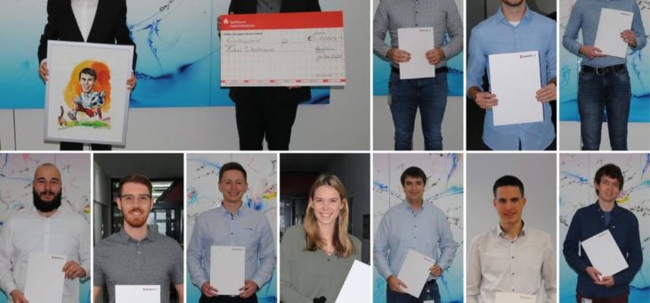 BE PART OF IT – Würth IT überreicht 12 Absolventen ihre Ausbildungszeugnisse