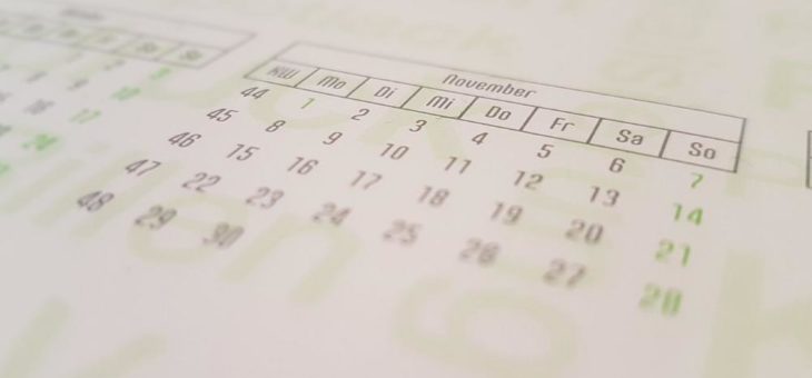 Kalenderdruck – gut und günstig Kalender drucken lassen