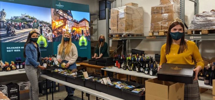 Weinkönigin und fränkische Winzer unterstützen Sternstunden mit 20.000 Euro