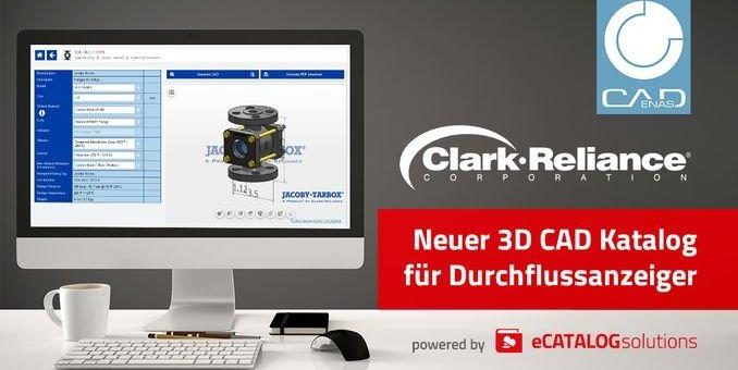 Clark-Reliance Corporation veröffentlicht 3D Produktkonfigurator für Jacoby-Tarbox Durchflussanzeiger