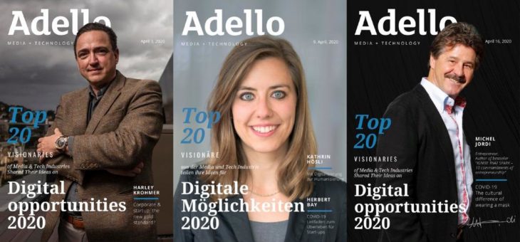 Visionäre aus der Media und Tech-Industrie teilen ihre Ideen für Digital Opportunities 2020