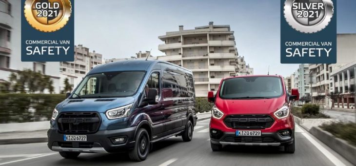 Ford Transit und Transit Custom mit Top-Ergebnissen bei erster Euro NCAP-Bewertung aktiver Sicherheitssysteme
