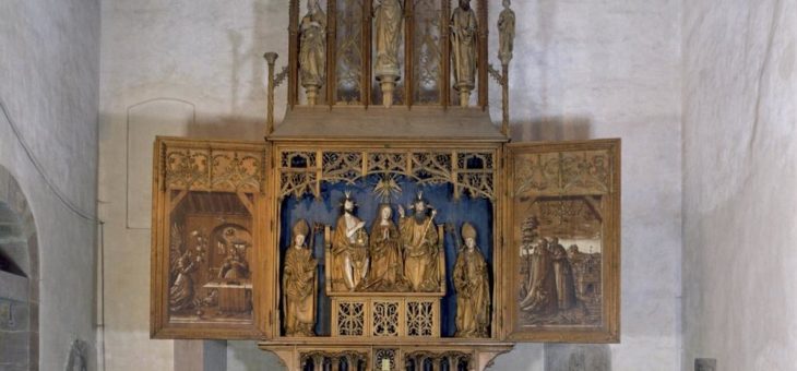 Alpirsbacher Marienaltar: Verkündigung der Geburt Christi