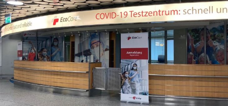 Hannover Airport: Kurzfristige Covid19-Testmöglichkeit eröffnet