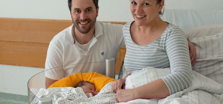 Das erste Baby im neuen Jahr heißt Julius Valentin