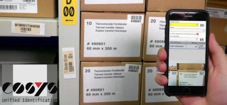 Smartphone Barcode Scanning in der Intralogistik