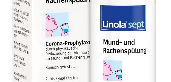 Erste medizinische Anti-COVID-19 Mund- und Rachenspülung mit Labor- und Klinik-Daten