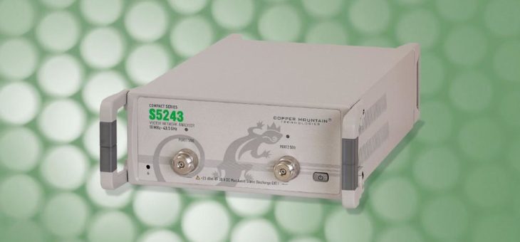 Der neue S5243 Vektor-Netzwerkanalysator