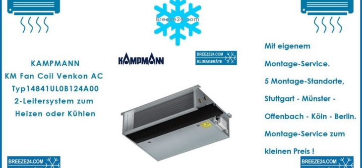 KM Fan Coil Venkon AC Typ14841UL0B124A00