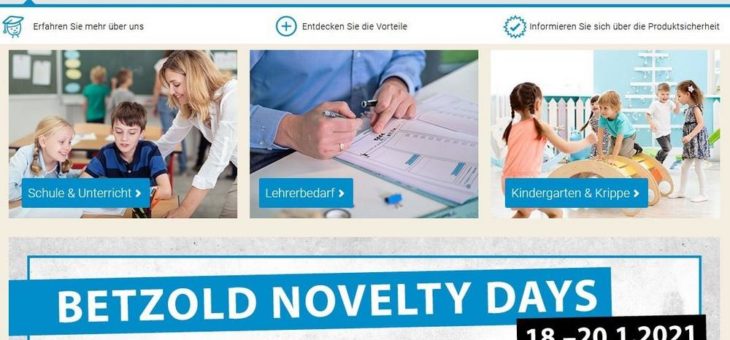 Neuer B2B-Onlineshop für Großkunden: Bildungsspezialist Betzold vertraut auf Software-Infrastruktur von novomind