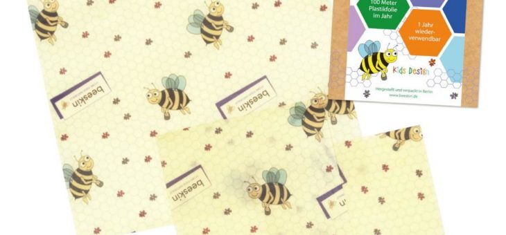 Be(e) good mit beeskin – Umweltfreundliche Bienenwachstücher als Plastikfolienersatz