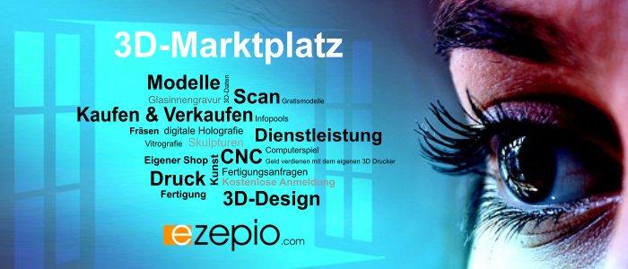 Frühjahrsaktion: 3D-Portal ezepio bis 21. Juni 2017 provisionsfrei nutzen