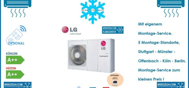 LG Electronics HM051M-U43 Kompakt Wärmepumpe 5,5 kW