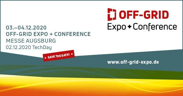 OFF-GRID Expo + Conference zeigt sich krisenfest