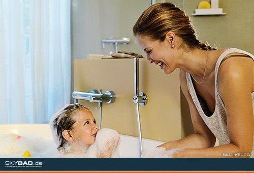Das moderne Familienbad