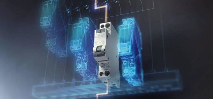 50% Platz im Elektroverteiler: Mit den neuen FI/LS-Schaltern von Siemens kein Problem