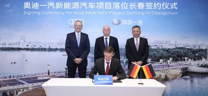 Audi stärkt China-Geschäft